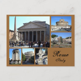 Cartão Postal Roma Collage