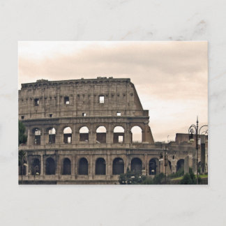 Cartão Postal roma, colosseo