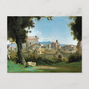 Cartão Postal Roma Farnesa de Jean-Baptiste Camille Corot