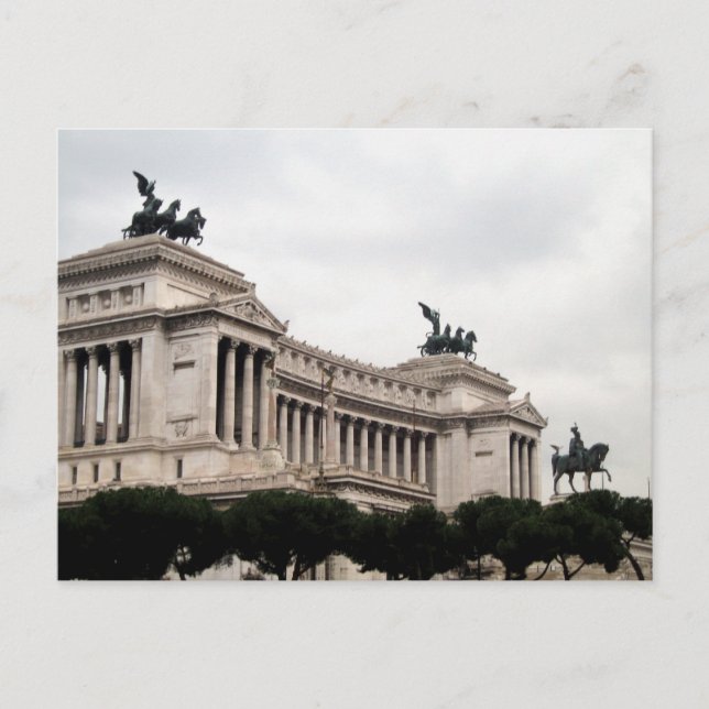 Cartão Postal roma - itália (Frente)