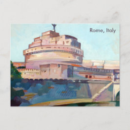 Cartão Postal Roma, Itália | Castel Sant' Angelo