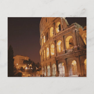 Cartão Postal Roma Itália Colosseum