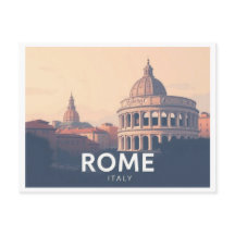 Roma Itália Pastel Viagem Design