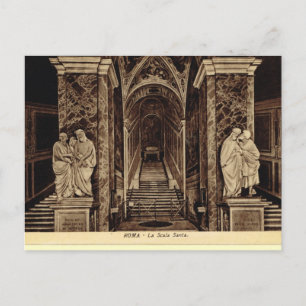 Cartão Postal Roma, Scala Sancta