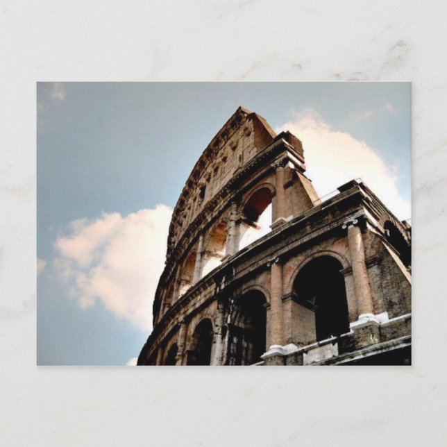 Cartão Postal Roman Coliseum (Frente)