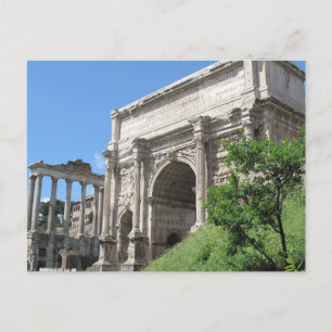 Cartão Postal Roman Forum Arch Of Titus - Rome, Italy