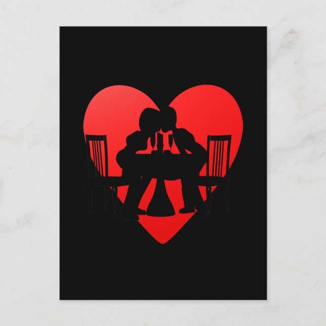 Cartão Postal Romance (Frente)