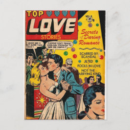 Cartão Postal Romance Antiga