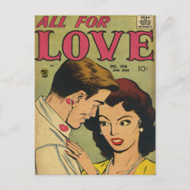 Cartão Postal Romance Antigo