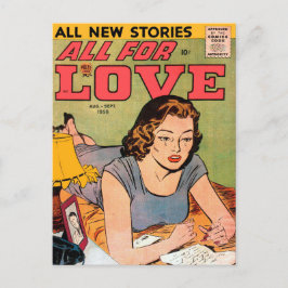 Cartão Postal Romance Antigo