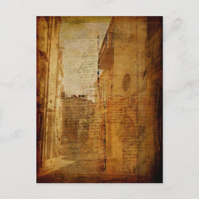 Cartão Postal Romance em Pedra (Frente)