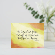 Romanos 12:12 Sejam felizes na Bíblia Cristã Esper