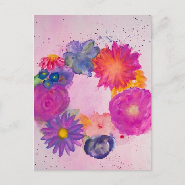 Cartão Postal Romântico (Frente)