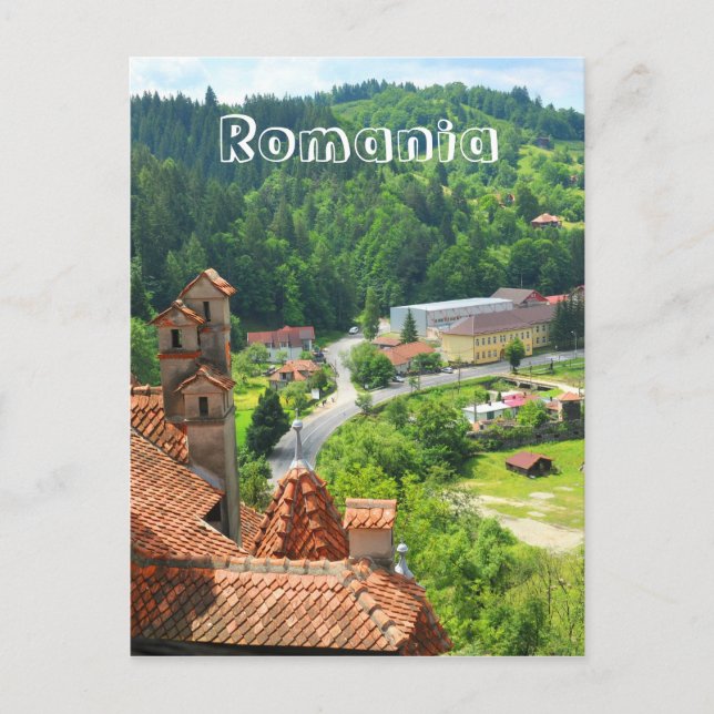 Cartão Postal Romênia (Frente)