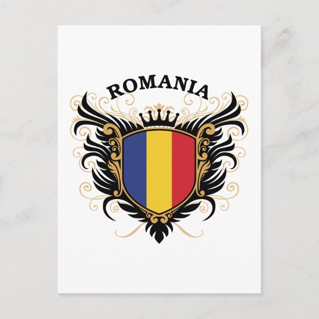 Cartão Postal Romênia (Frente)