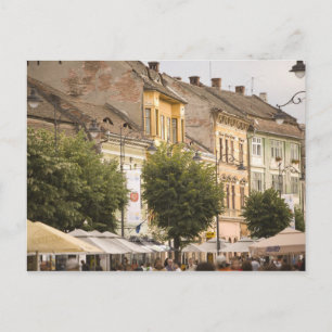 Cartão Postal Romênia, Sibiu. Cidade Nova. RF)