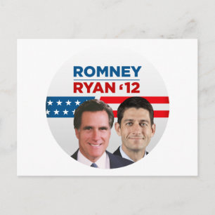 Cartão Postal Romney Ryan 2012