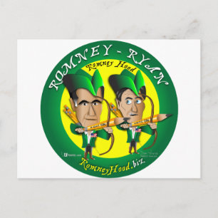 Cartão Postal Romney Ryan 2 Arqueiros