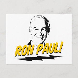 Cartão Postal Ron Paul!