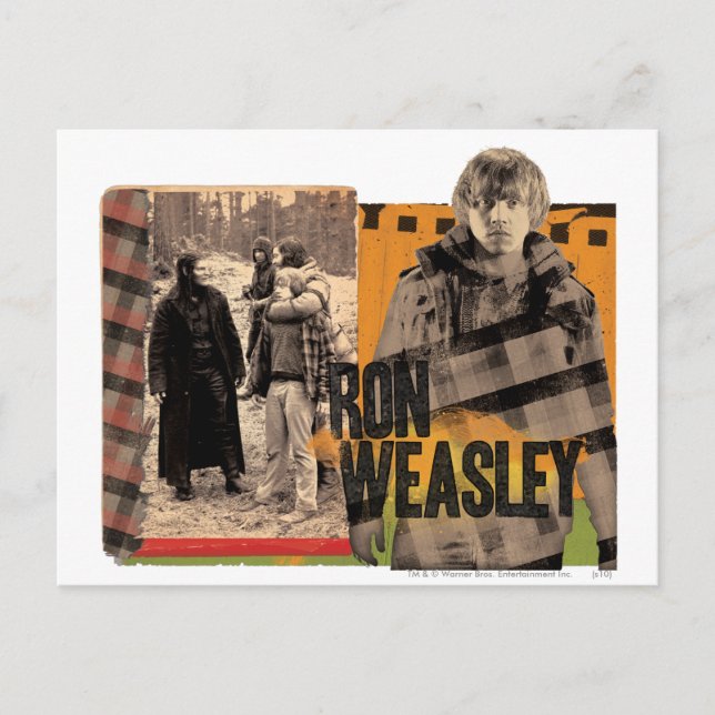 Cartão Postal Ron Weasley 6 (Frente)