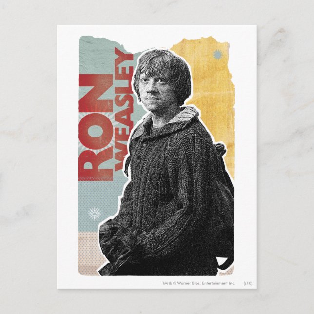 Cartão Postal Ron Weasley 7 (Frente)