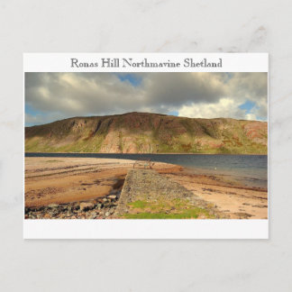 Cartão Postal RonasHill, Ronas Hill Northmavine Shetland