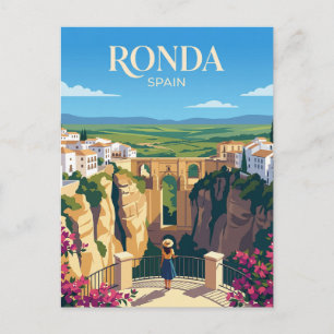 CARTÃO POSTAL RONDA ESPANHA
