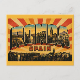 Cartão Postal Ronda Espanha Ponte Nova