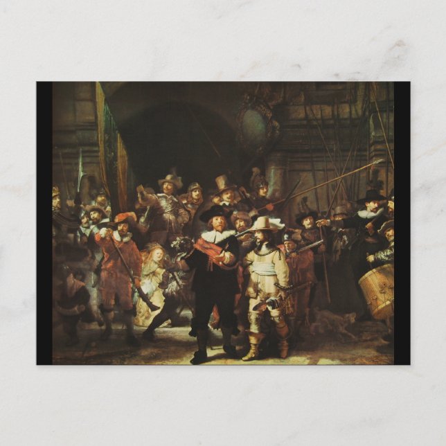 Cartão Postal Ronda Noturna (Frente)