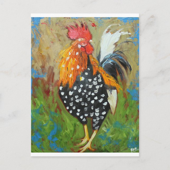 Cartão Postal Rooster#485 (Frente)