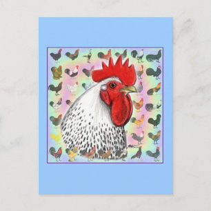 Cartão Postal Roosters!