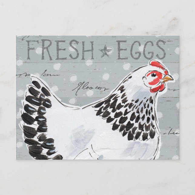 Cartão Postal Roosters Call II (Frente)