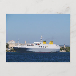 Cartão Postal RoRo Vehicle Transporter Montlhery