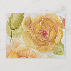 Cartão Postal Rosa
