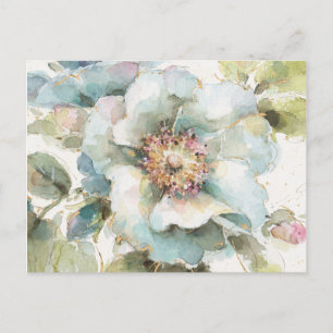 Cartão Postal Rosa azul