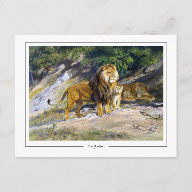 Cartão Postal Rosa Bonheur #111 - Belas Artes (Frente)