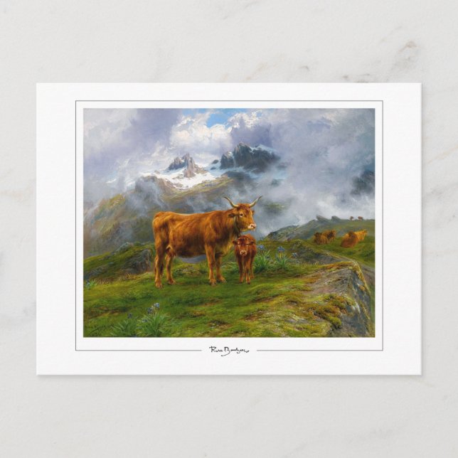 Cartão Postal Rosa Bonheur #65 - Arte Fina (Frente)