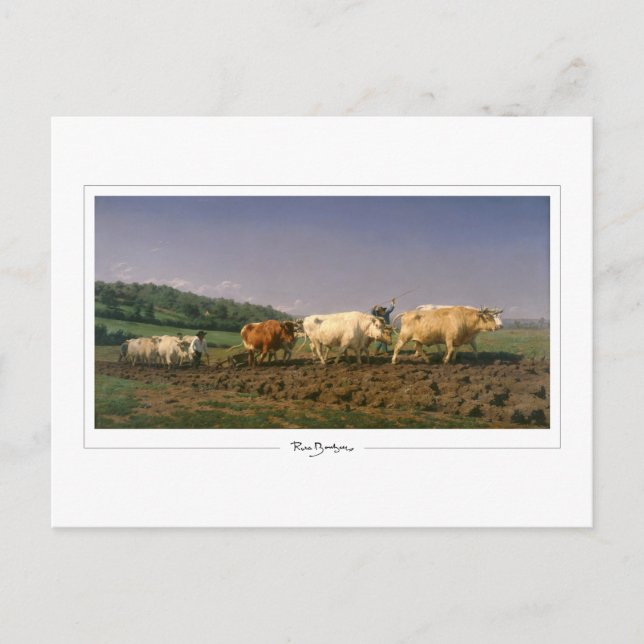 Cartão Postal Rosa Bonheur #68 - Belas Artes (Frente)