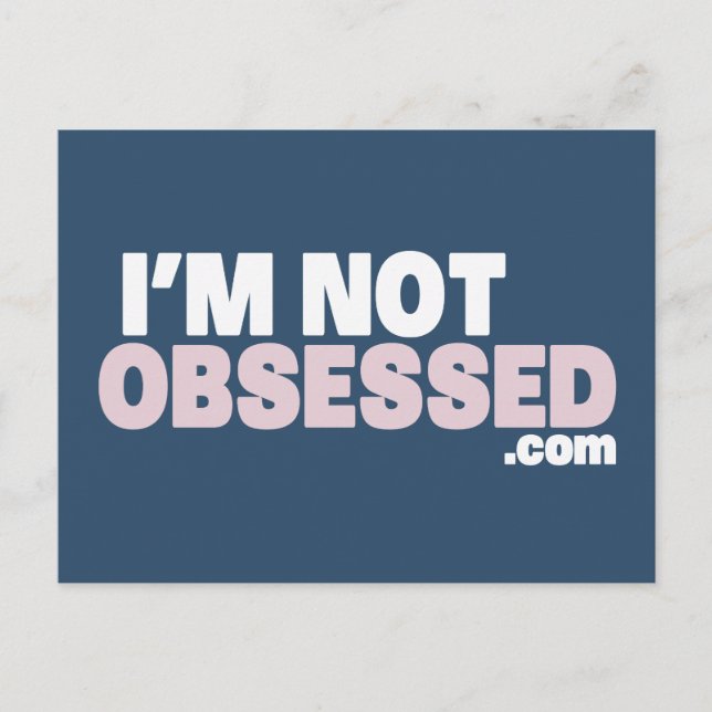 Cartão Postal Rosa/branco de INO .com (Frente)