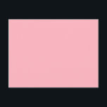 Cartão Postal rosa claro de cores<br><div class="desc">rosa claro de cor FB6C1</div>