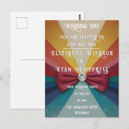 Cartão Postal "Rosa claro Whimsical Casation Invices Sparkles