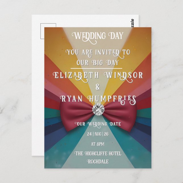 Cartão Postal "Rosa claro Whimsical Casation Invices Sparkles (Frente/Verso)