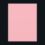 Cartão Postal Rosa Cristal de Cor Primavera Verão<br><div class="desc">Rosa Cristal é uma das cores que estão atualmente na moda. Se você está procurando uma cor divertida e vibrante, esta é a sua escolha.</div>