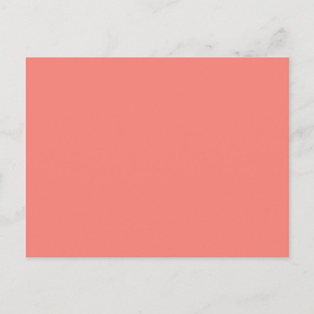 Cartão Postal rosa de chá a cores (Frente)