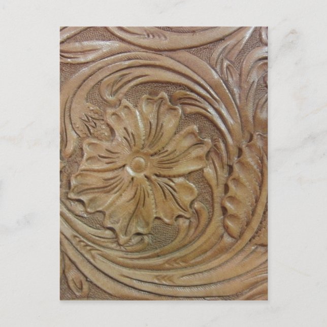 Cartão Postal Rosa Oeste Selvagem (Frente)