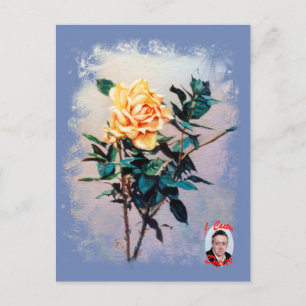 Cartão Postal Rosa/Rosa
