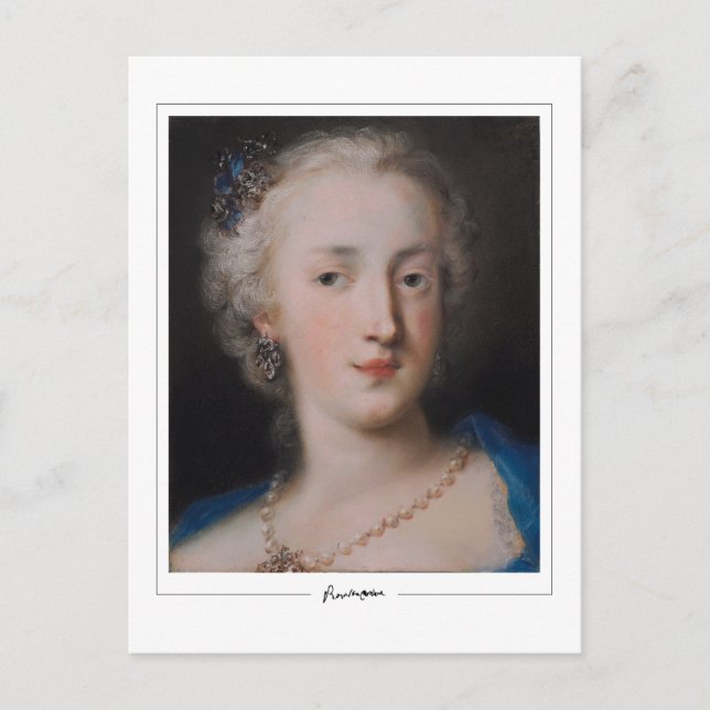 Cartão Postal Rosalba Carriera #3 - Cartão-postal de arte (Frente)
