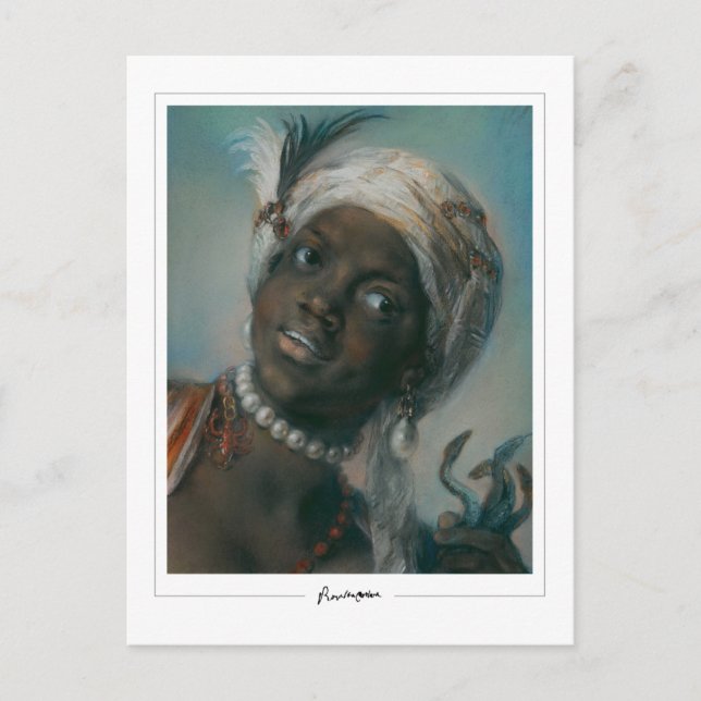 Cartão Postal Rosalba Carriera nº 1 - Cartão-postal de arte (Frente)