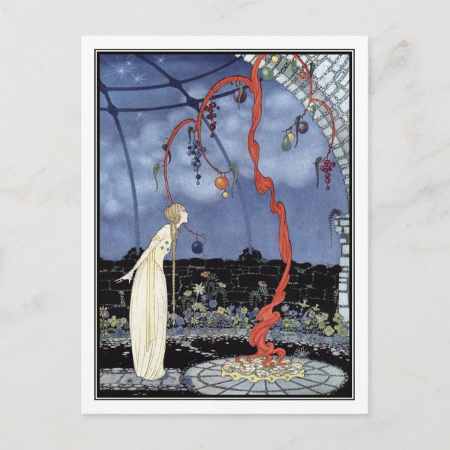 Cartão Postal Rosalie por Virginia Frances Sterrett (Frente)