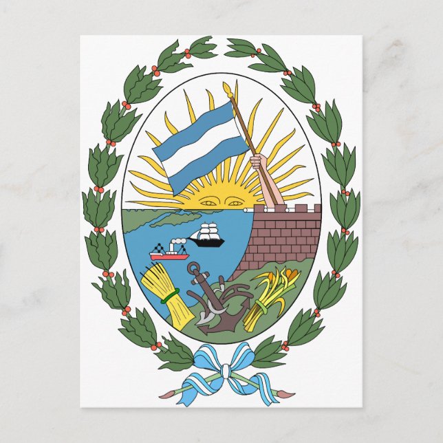 Cartão Postal Rosario, Argentina (Frente)